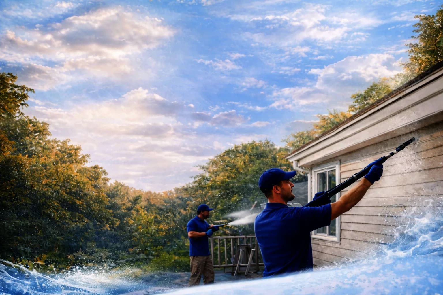 Clean Vancouver home exterior